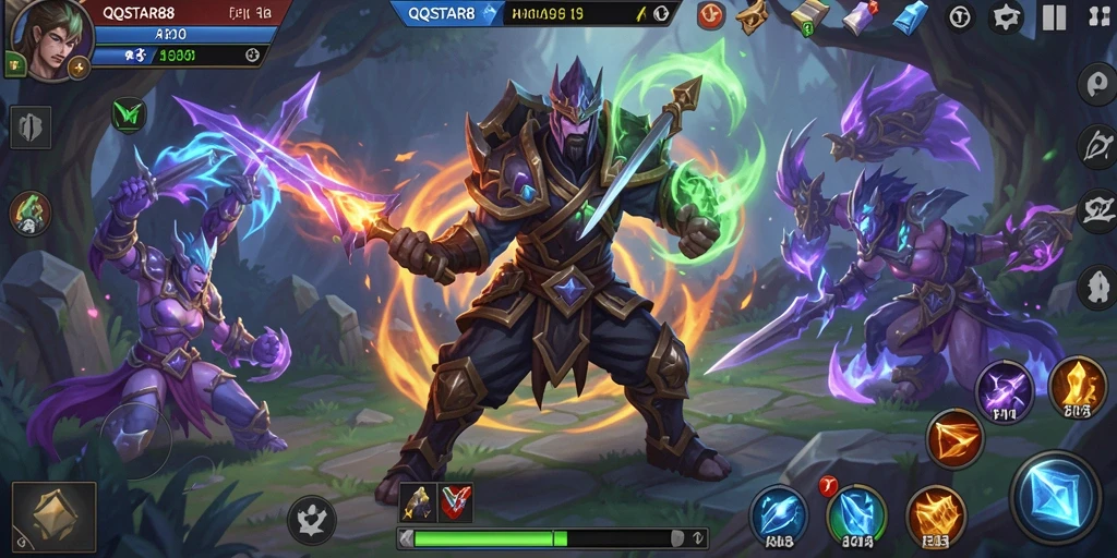 Gameplay menarik di dunia fantasi ARPG QQSTAR88.