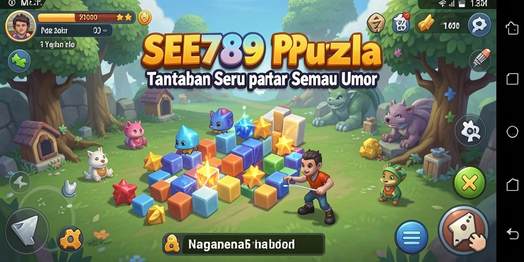 Screenshot utama SEE789 menampilkan gameplay seru dan menantang.